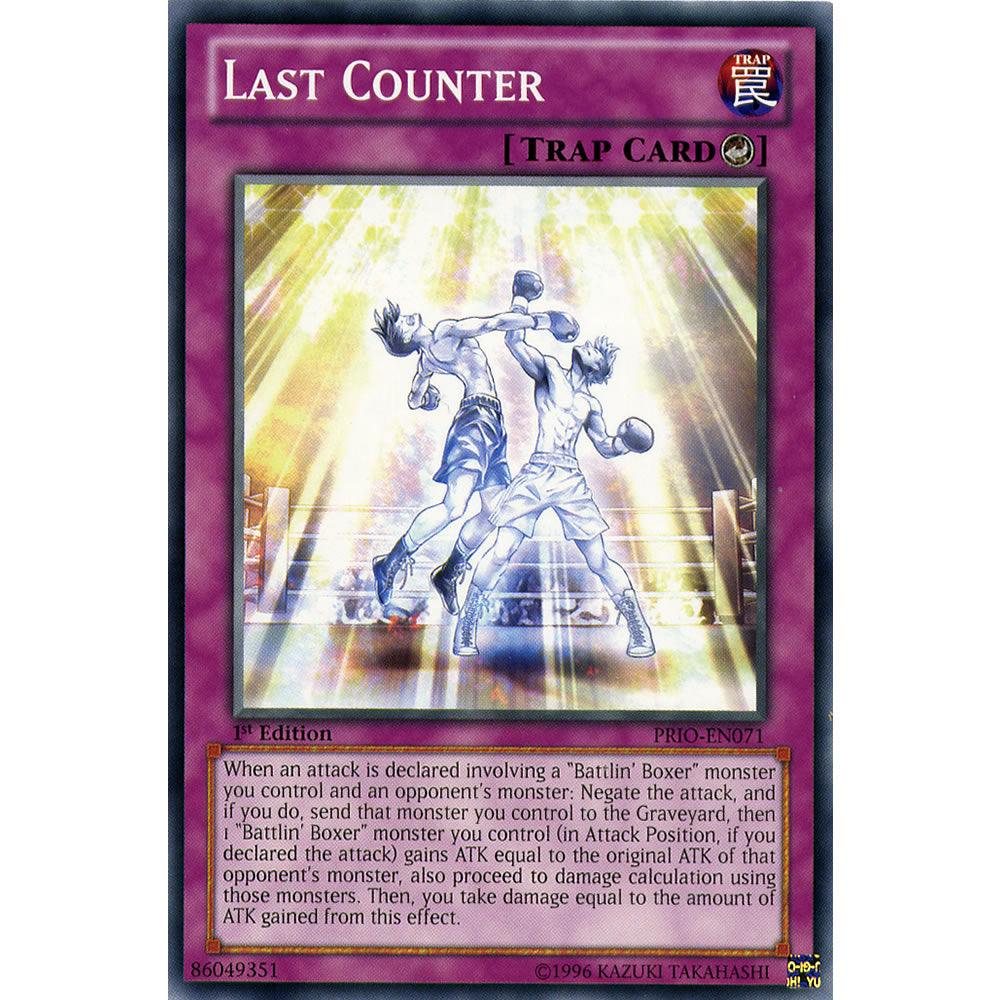 Last Counter PRIO-EN071 Yu-Gi-Oh! Card from the Primal Origin Set