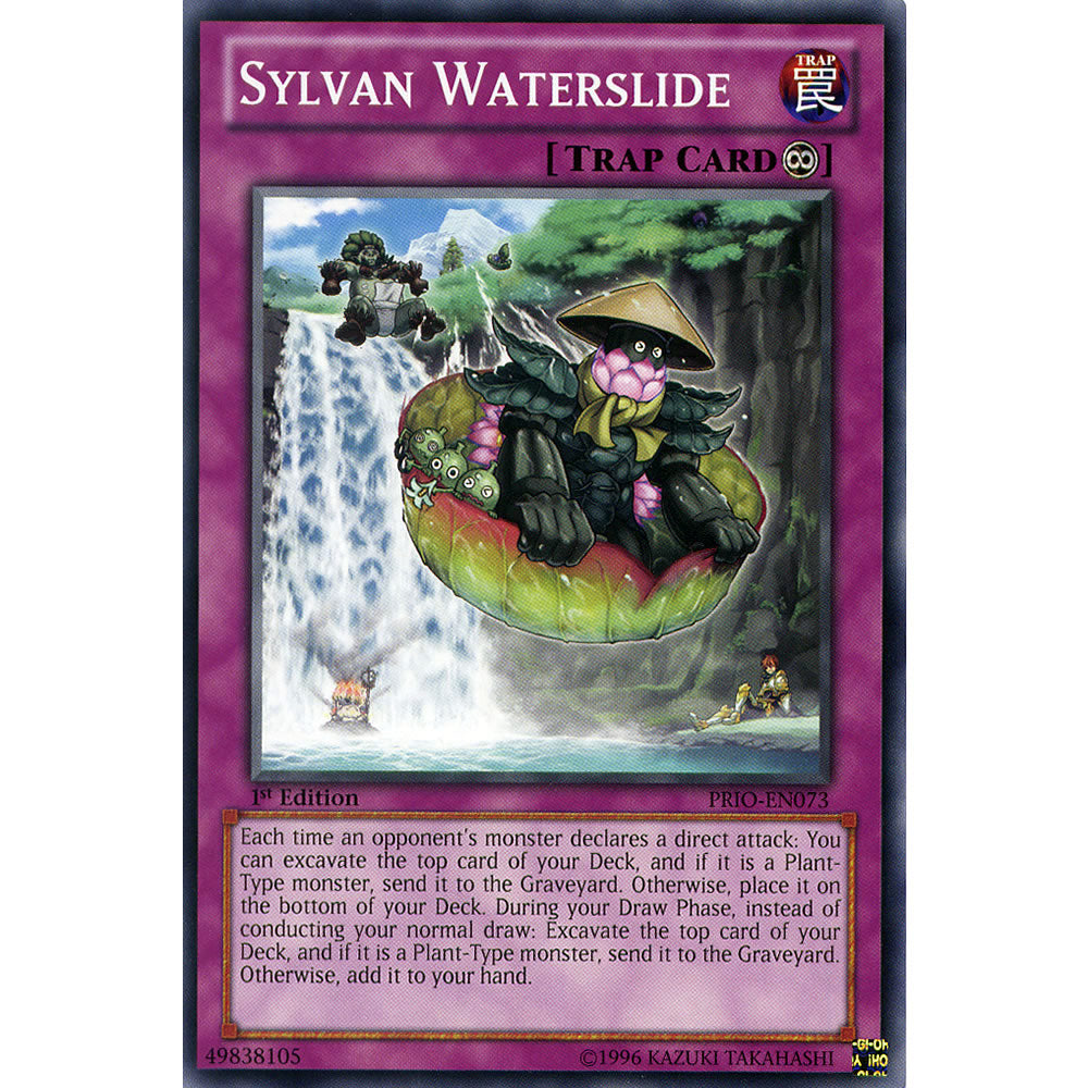 Sylvan Waterslide PRIO-EN073 Yu-Gi-Oh! Card from the Primal Origin Set