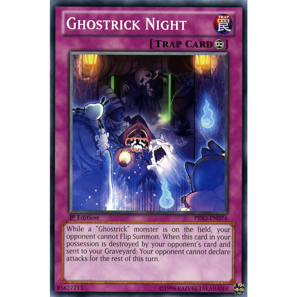 Ghostrick Night PRIO-EN074 Yu-Gi-Oh! Card from the Primal Origin Set