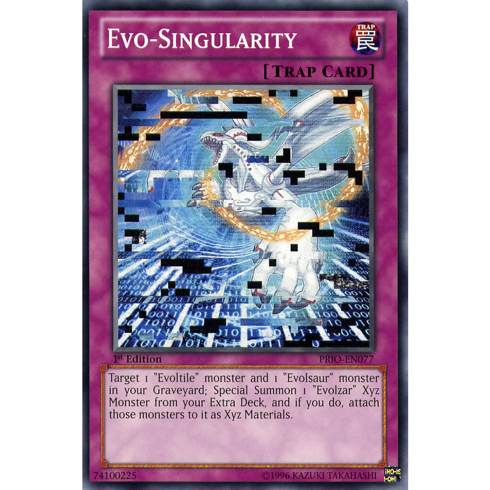 Evo-Singularity PRIO-EN077 Yu-Gi-Oh! Card from the Primal Origin Set