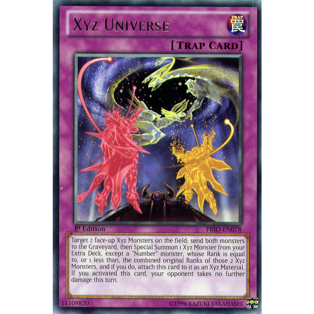 Xyz Universe PRIO-EN078 Yu-Gi-Oh! Card from the Primal Origin Set