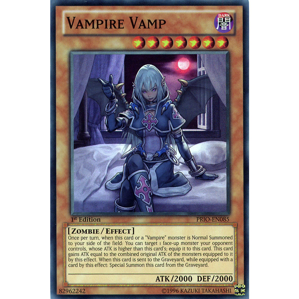 Vampire Vamp PRIO-EN085 Yu-Gi-Oh! Card from the Primal Origin Set