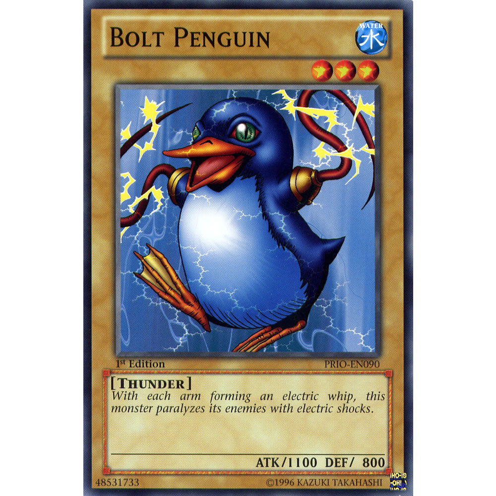 Bolt Penguin PRIO-EN090 Yu-Gi-Oh! Card from the Primal Origin Set