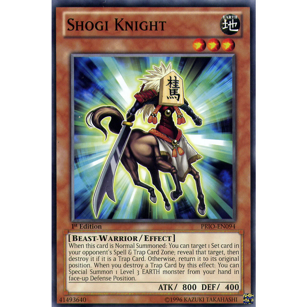 Shogi Knight PRIO-EN094 Yu-Gi-Oh! Card from the Primal Origin Set