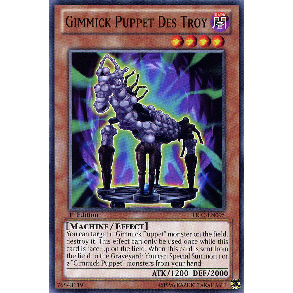 Gimmick Puppet Des Troy PRIO-EN095 Yu-Gi-Oh! Card from the Primal Origin Set