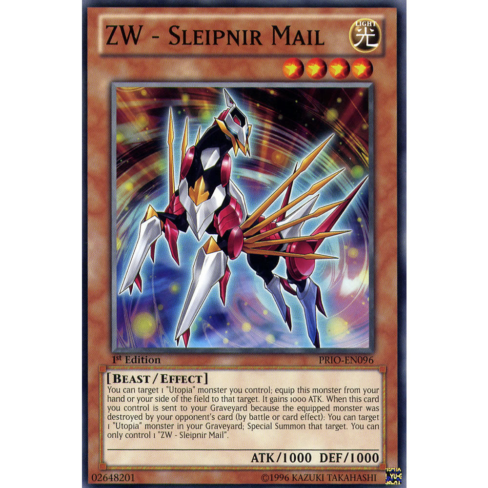ZW - Sleipnir Mail PRIO-EN096 Yu-Gi-Oh! Card from the Primal Origin Set