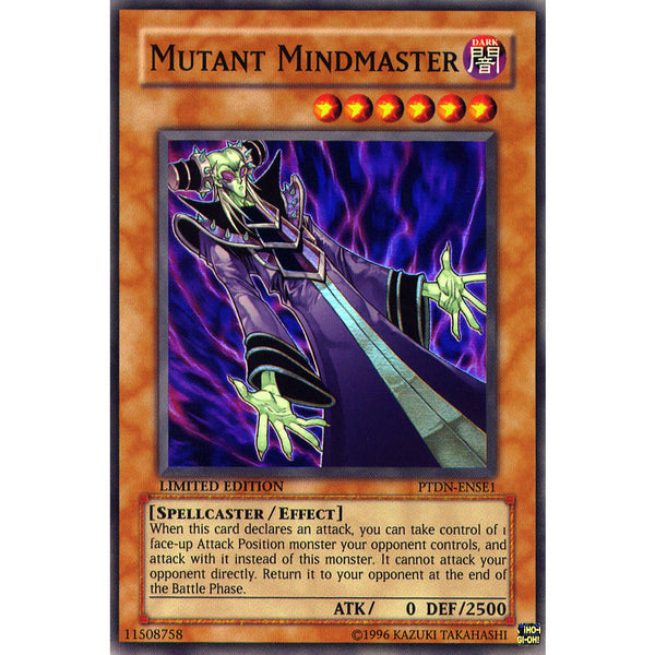 mutant cards yugioh Mutant Mindmaster PTDN-ENSE1 Yu-Gi-Oh! Card