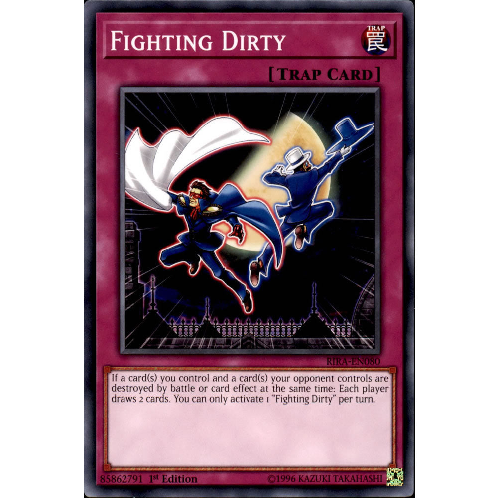 Fighting Dirty RIRA-EN080 Yu-Gi-Oh! Card from the Rising Rampage Set