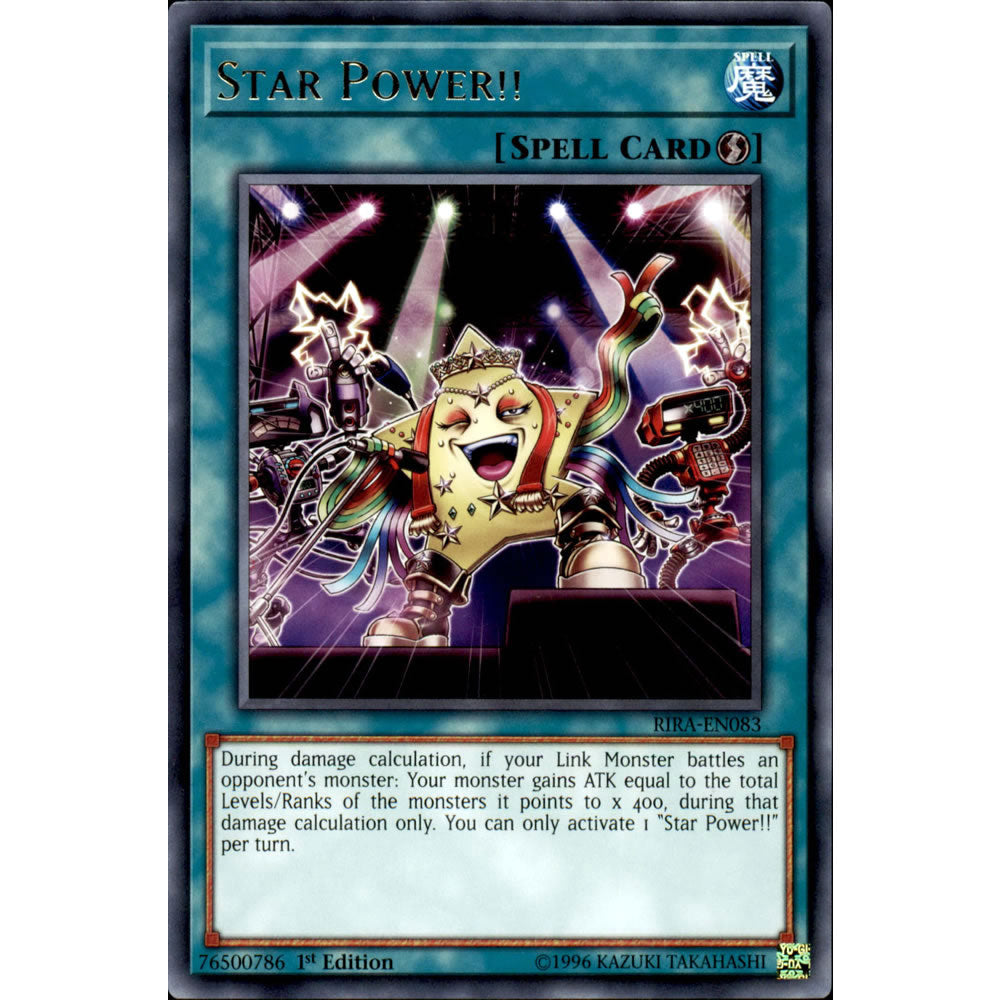 Star Power!! RIRA-EN083 Yu-Gi-Oh! Card from the Rising Rampage Set