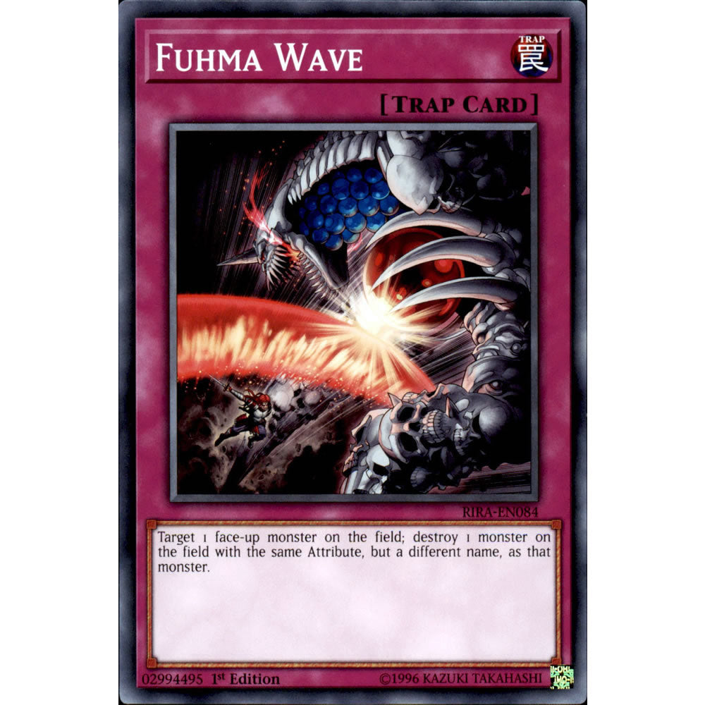 Fuhma Wave RIRA-EN084 Yu-Gi-Oh! Card from the Rising Rampage Set