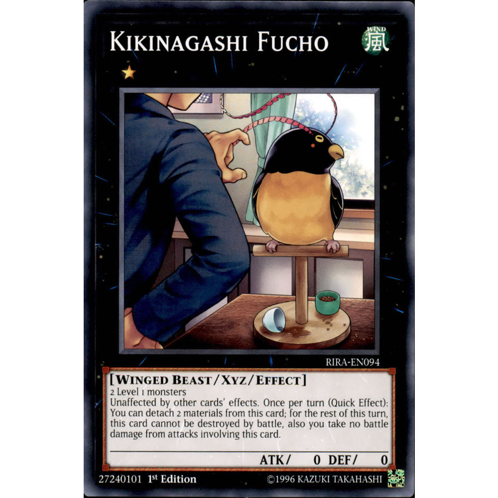 Kikinagashi Fucho RIRA-EN094 Yu-Gi-Oh! Card from the Rising Rampage Set