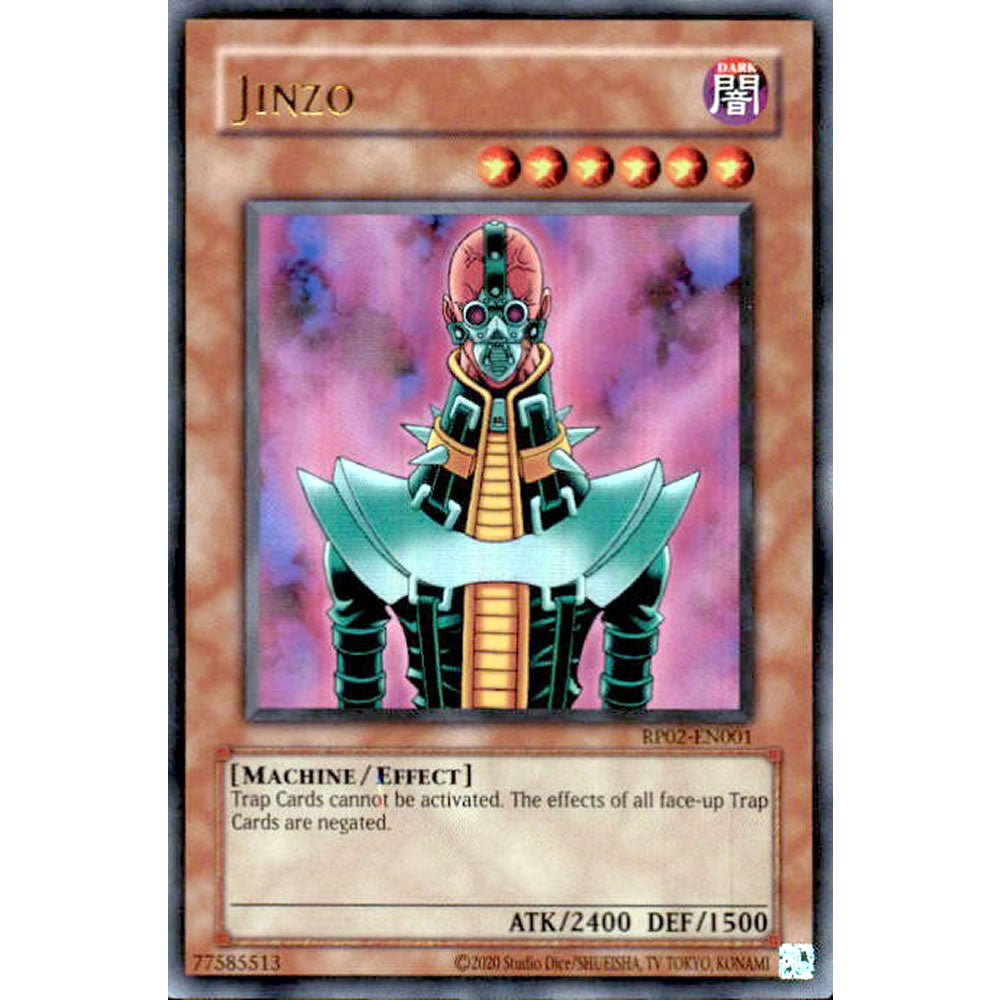Jinzo RP02-EN001 Yu-Gi-Oh! Card from the Retro Pack 2 Set