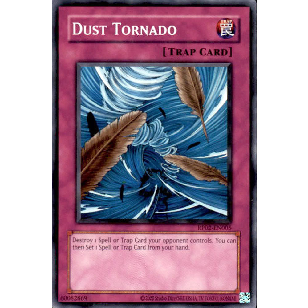 Dust Tornado RP02-EN005 Yu-Gi-Oh! Card from the Retro Pack 2 Set