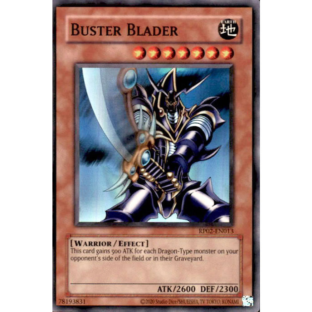 Buster Blader RP02-EN013 Yu-Gi-Oh! Card from the Retro Pack 2 Set