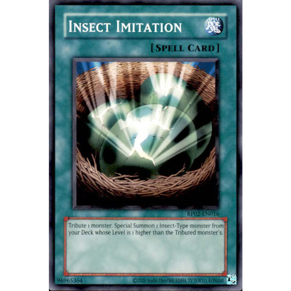 Insect Imitation RP02-EN016 Yu-Gi-Oh! Card from the Retro Pack 2 Set