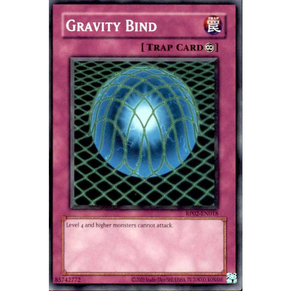 Gravity Bind RP02-EN018 Yu-Gi-Oh! Card from the Retro Pack 2 Set