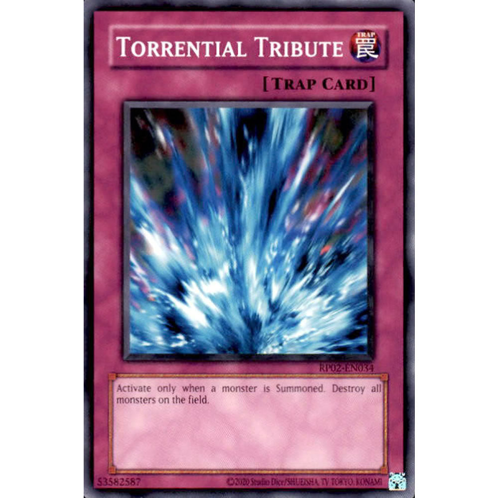 Torrential Tribute RP02-EN034 Yu-Gi-Oh! Card from the Retro Pack 2 Set