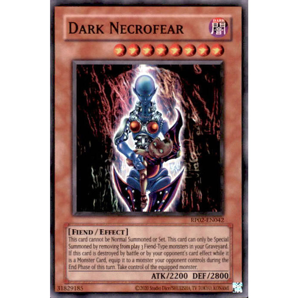 Dark Necrofear RP02-EN042 Yu-Gi-Oh! Card from the Retro Pack 2 Set