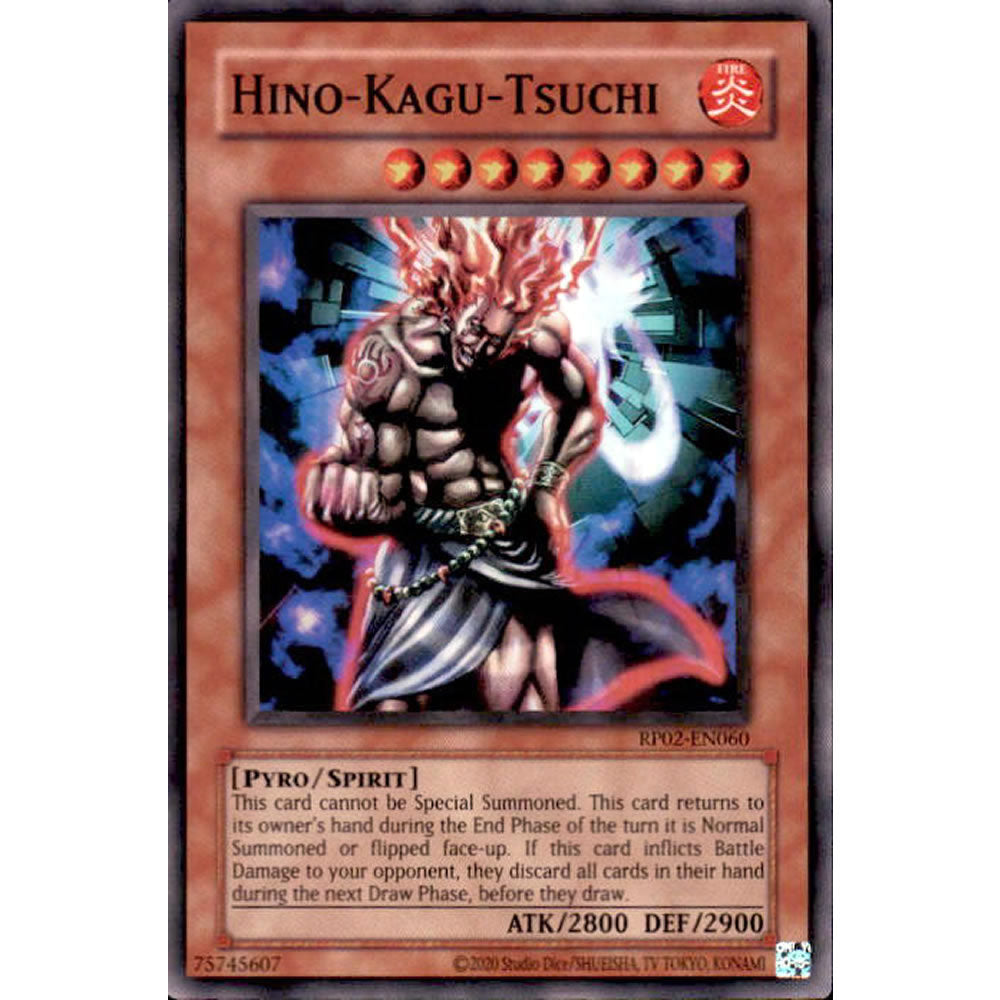 Hino - Kagu - Tsuchi RP02-EN060 Yu-Gi-Oh! Card from the Retro Pack 2 Set