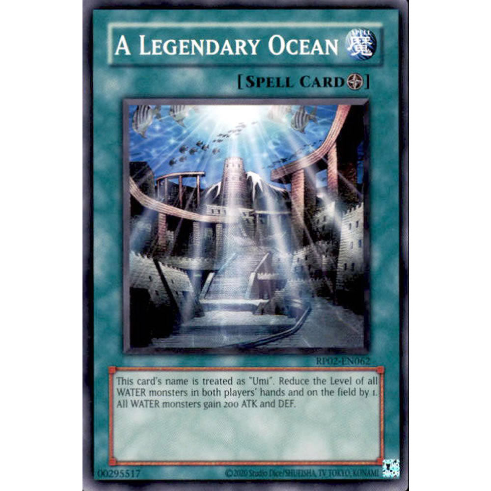 A Legendary Ocean RP02-EN062 Yu-Gi-Oh! Card from the Retro Pack 2 Set