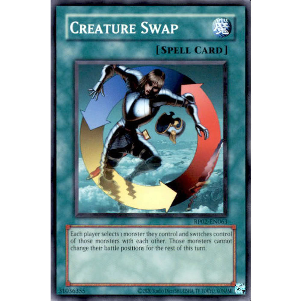 Creature Swap RP02-EN063 Yu-Gi-Oh! Card from the Retro Pack 2 Set