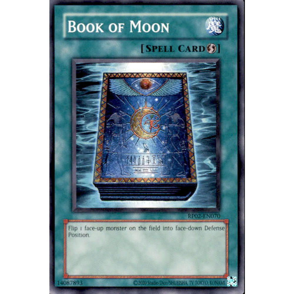Book of Moon RP02-EN070 Yu-Gi-Oh! Card from the Retro Pack 2 Set