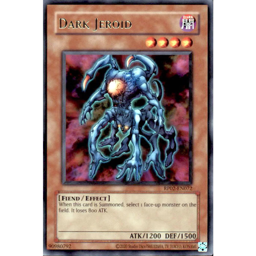 Dark Jeroid RP02-EN072 Yu-Gi-Oh! Card from the Retro Pack 2 Set