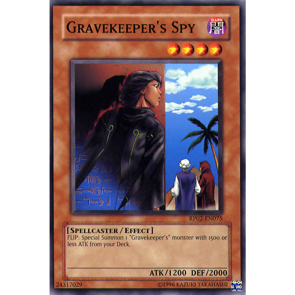 Gravekeeper's Spy RP02-EN075 Yu-Gi-Oh! Card from the Retro Pack 2 Set