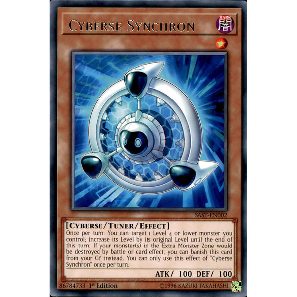 Cyberse Synchron SAST-EN002 Yu-Gi-Oh! Card