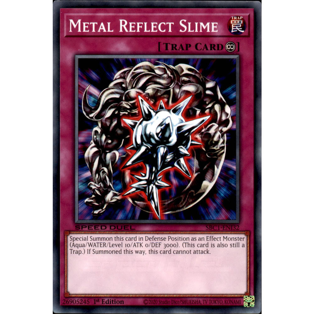Metal Reflect Slime SBC1-ENI32 Yu-Gi-Oh! Card from the Speed Duel: Streets of Battle City Set