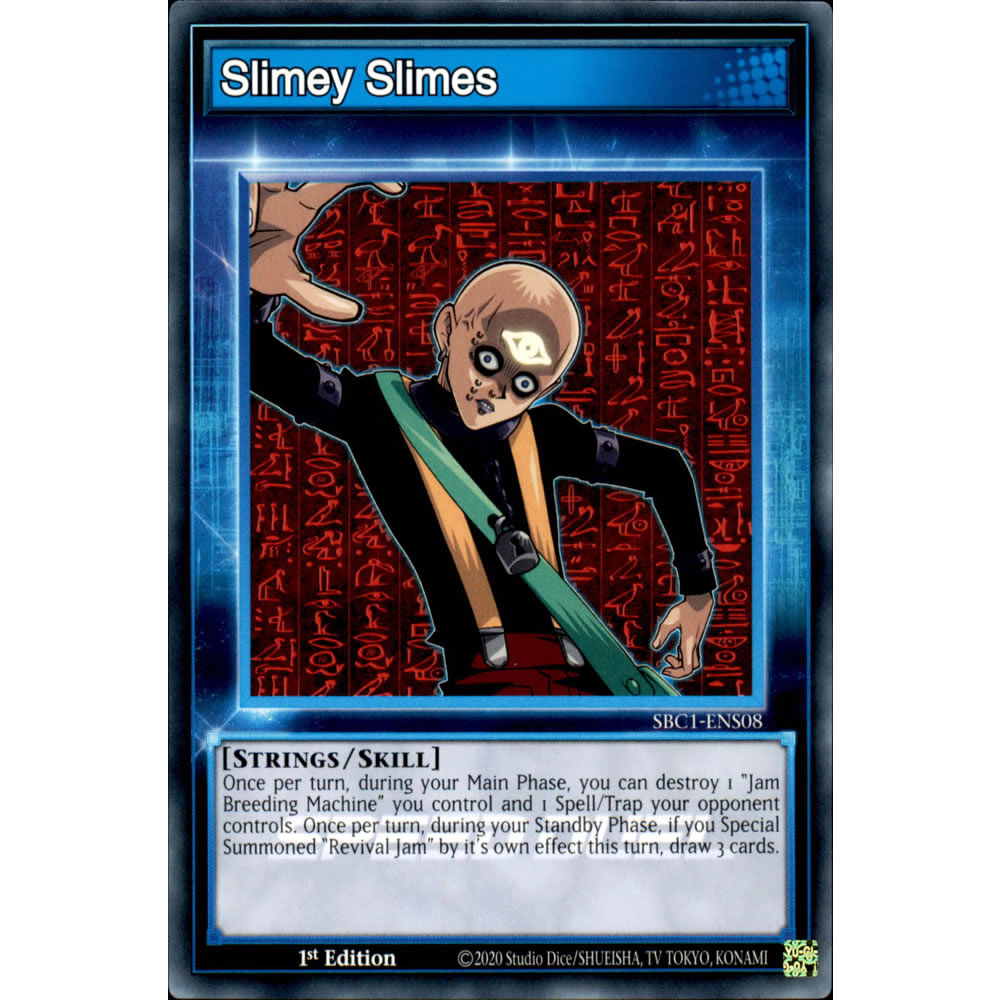 Slimey Slimes SBC1-ENS08 Yu-Gi-Oh! Card from the Speed Duel: Streets of Battle City Set