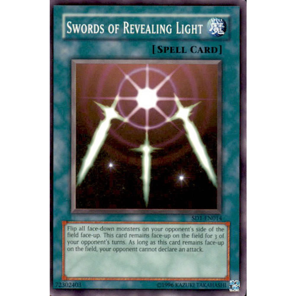 Swords of Revealing Light SD1-EN014 Yu-Gi-Oh! Card from the Dragon's Roar Set