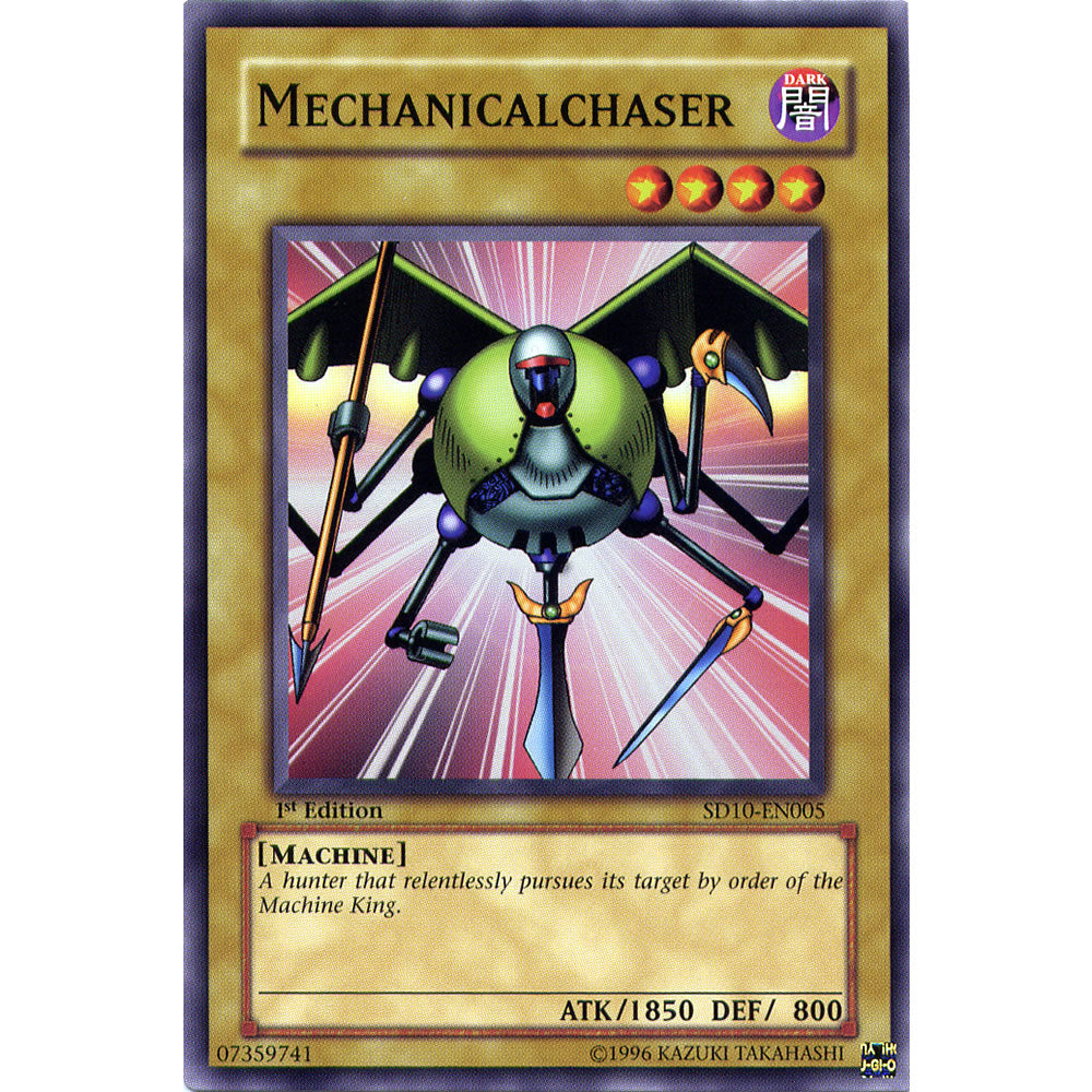 Mechanicalchaser SD10-EN005 Yu-Gi-Oh! Card from the Machine Revolt Set