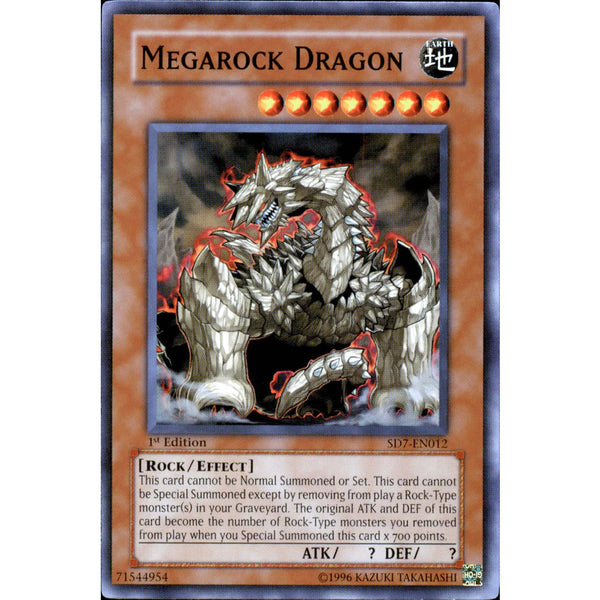 yugioh megarock dragon deck Monster Gate OTK Type monsters in your Graveyard from play Megarock dragon deck profile (Goat