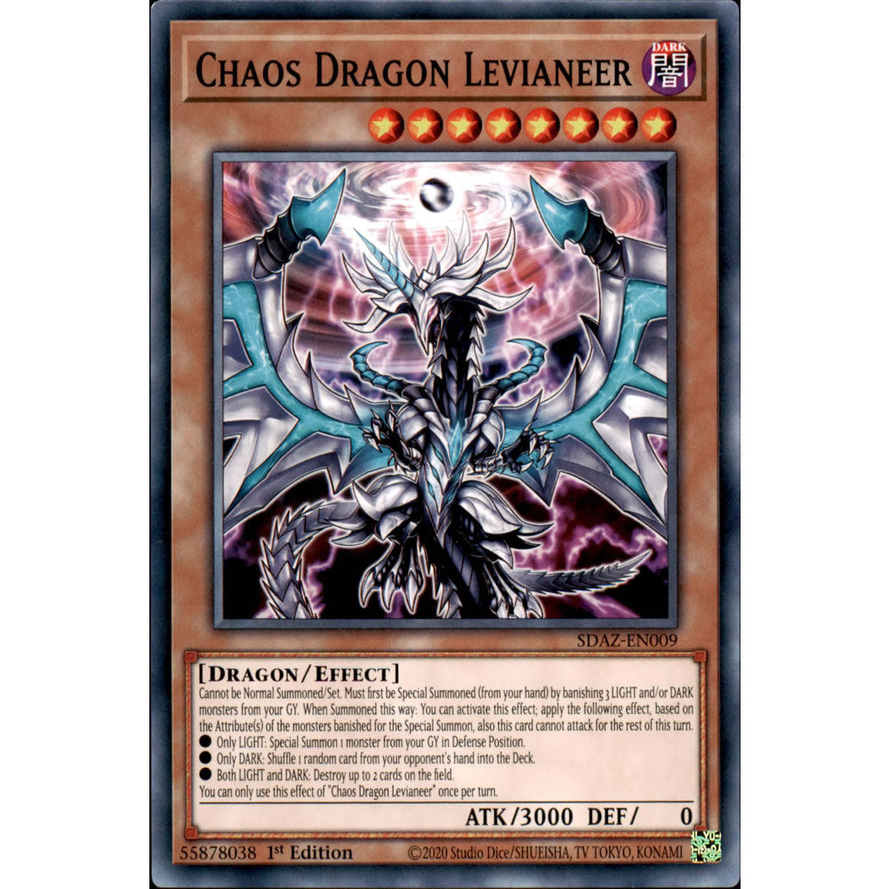 Chaos Dragon Levianeer SDAZ-EN009 Yu-Gi-Oh! Card from the Albaz Strike Set