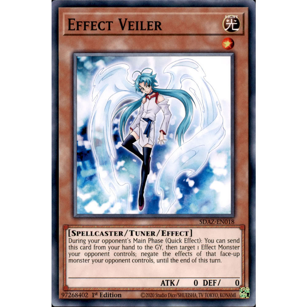 Effect Veiler SDAZ-EN018 Yu-Gi-Oh! Card from the Albaz Strike Set