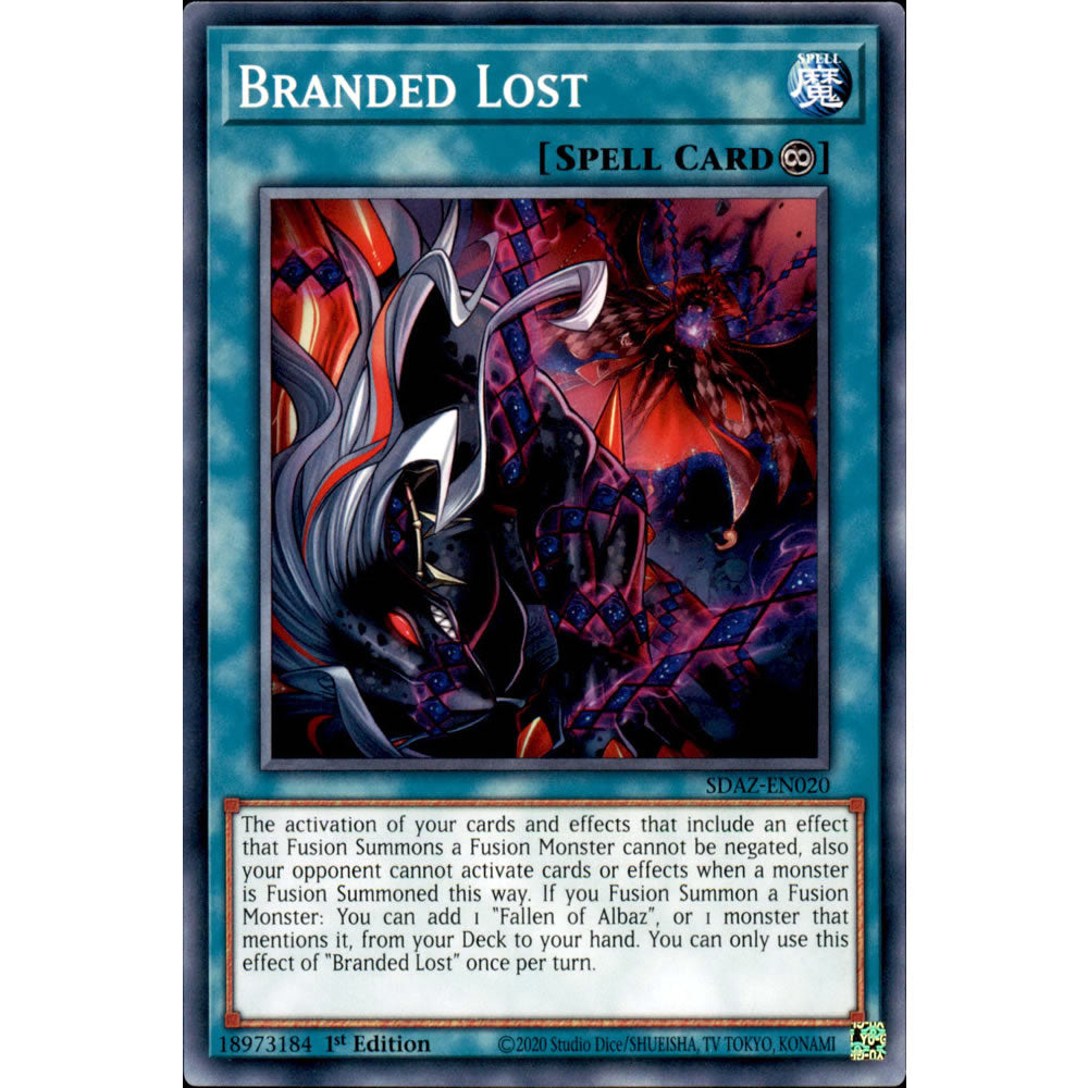 Branded Lost SDAZ-EN020 Yu-Gi-Oh! Card - Deckboosters Branded Lost SDAZ-EN020 Yu-Gi-Oh! Card - Deckboosters