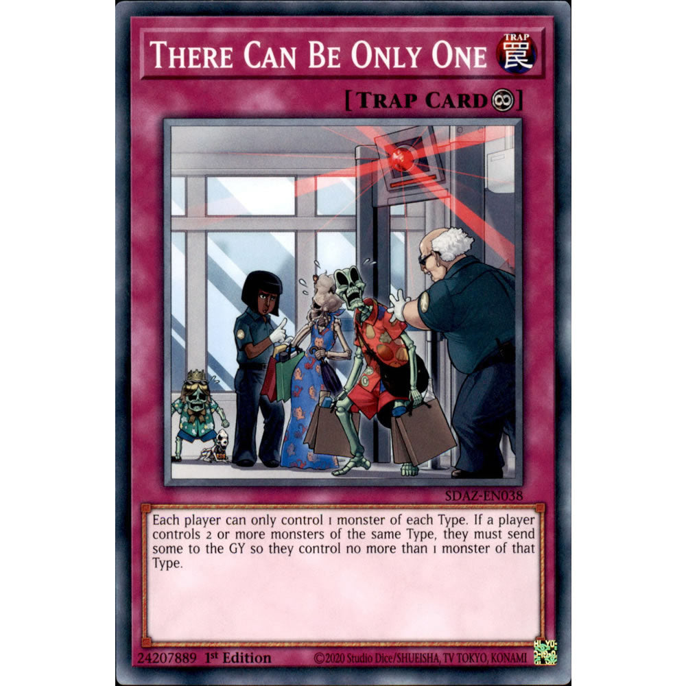 There Can Be Only One SDAZ-EN038 Yu-Gi-Oh! Card from the Albaz Strike Set