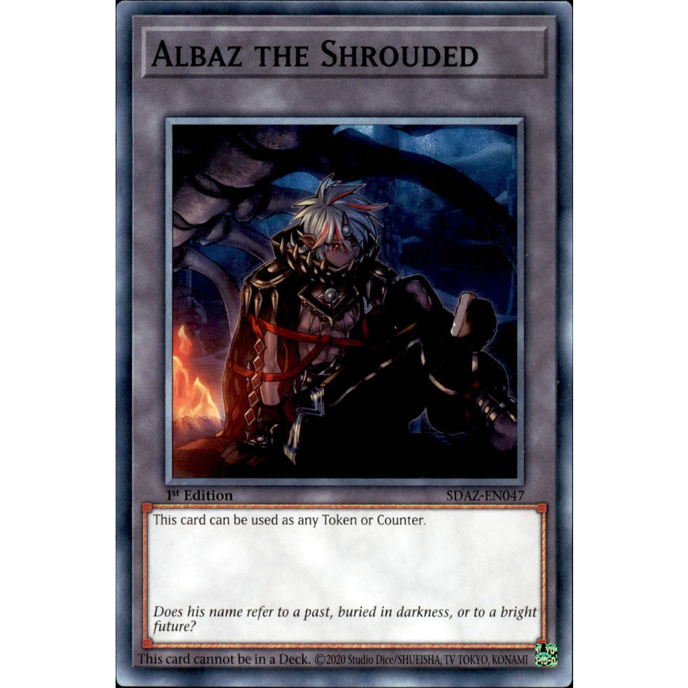 Albaz the Shrouded SDAZ-EN047 Yu-Gi-Oh! Card from the Albaz Strike Set