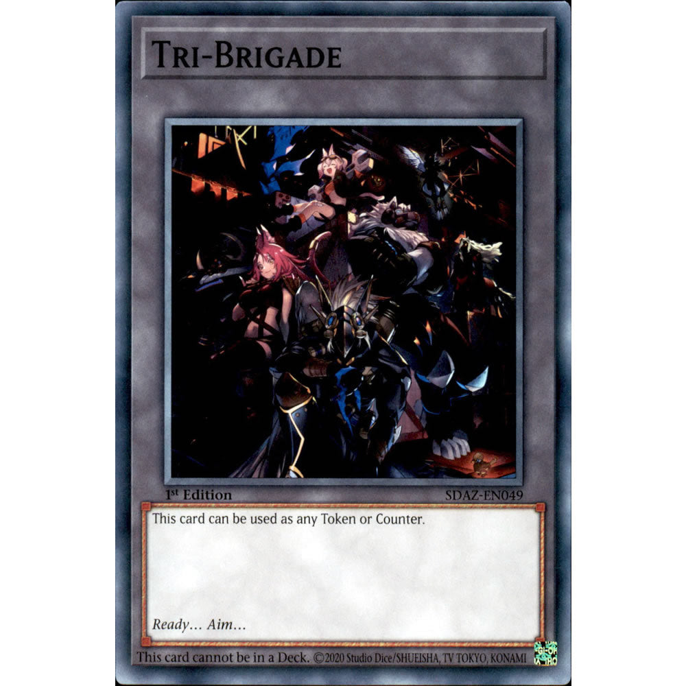 Tri-Brigade SDAZ-EN049 Yu-Gi-Oh! Card from the Albaz Strike Set