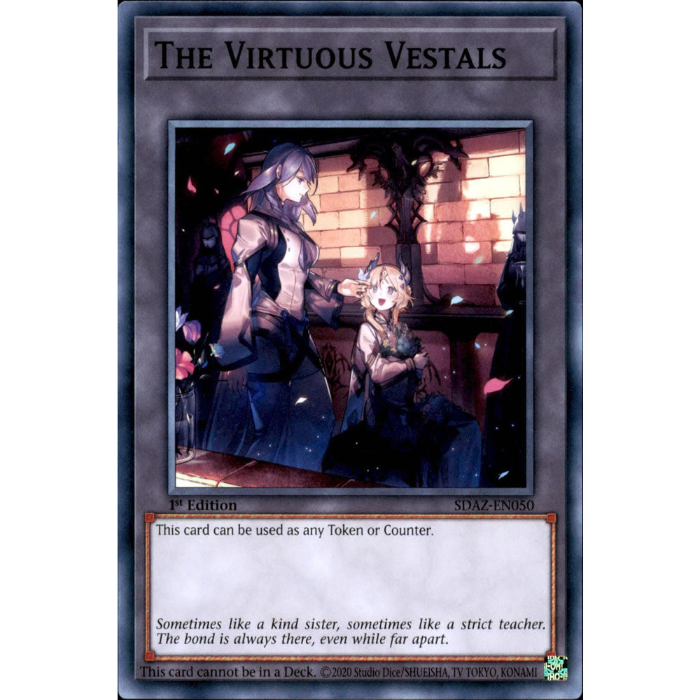 The Virtuous Vestals SDAZ-EN050 Yu-Gi-Oh! Card from the Albaz Strike Set
