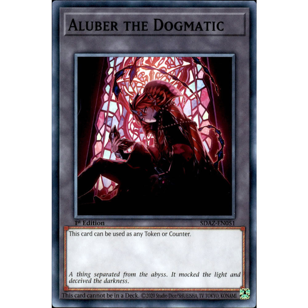 Aluber the Dogmatic SDAZ-EN051 Yu-Gi-Oh! Card from the Albaz Strike Set