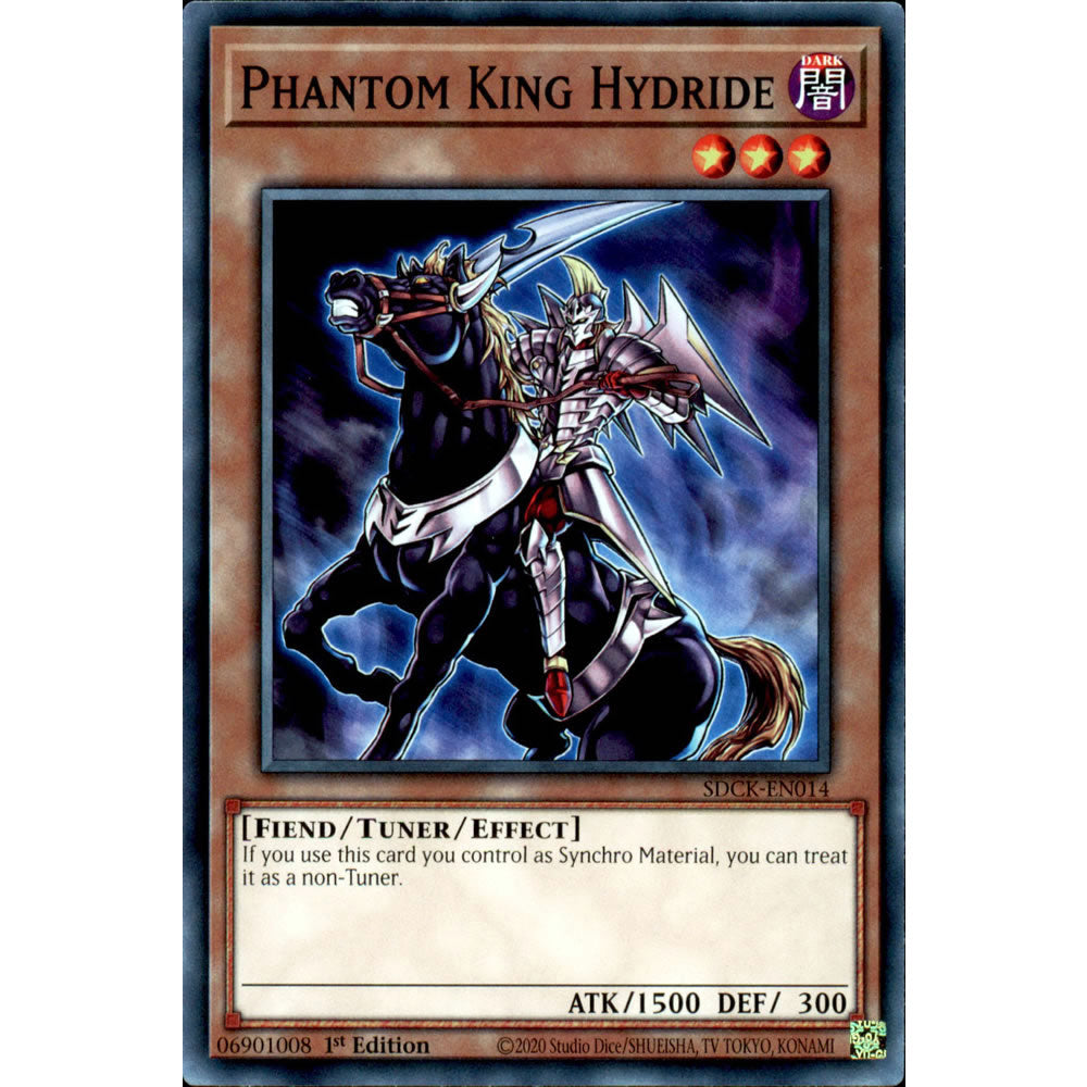 Phantom King Hydride SDCK-EN014 Yu-Gi-Oh! Card from the The Crimson King Set