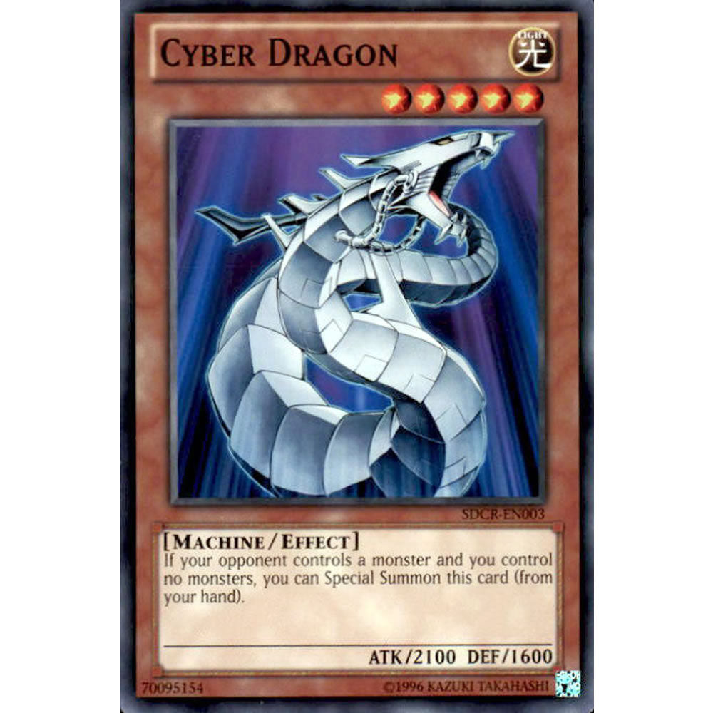Cyber Dragon SDCR-EN003 Yu-Gi-Oh! Card from the Cyberdragon Revolution Set