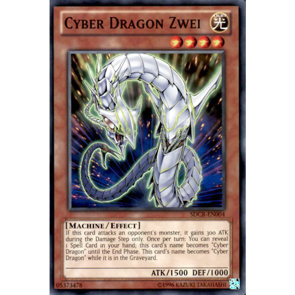 Cyber Dragon Zwei SDCR-EN004 Yu-Gi-Oh! Card from the Cyberdragon Revolution Set