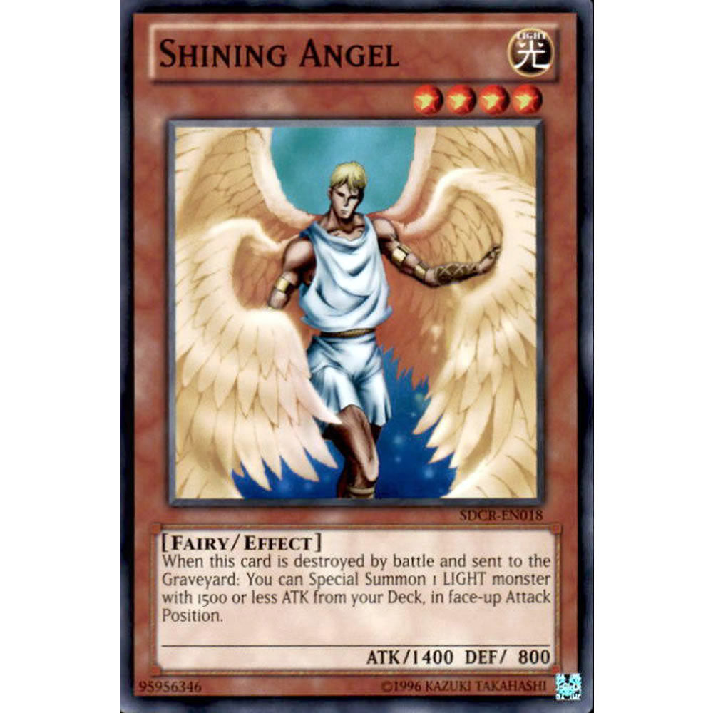 Shining Angel SDCR-EN018 Yu-Gi-Oh! Card from the Cyberdragon Revolution Set