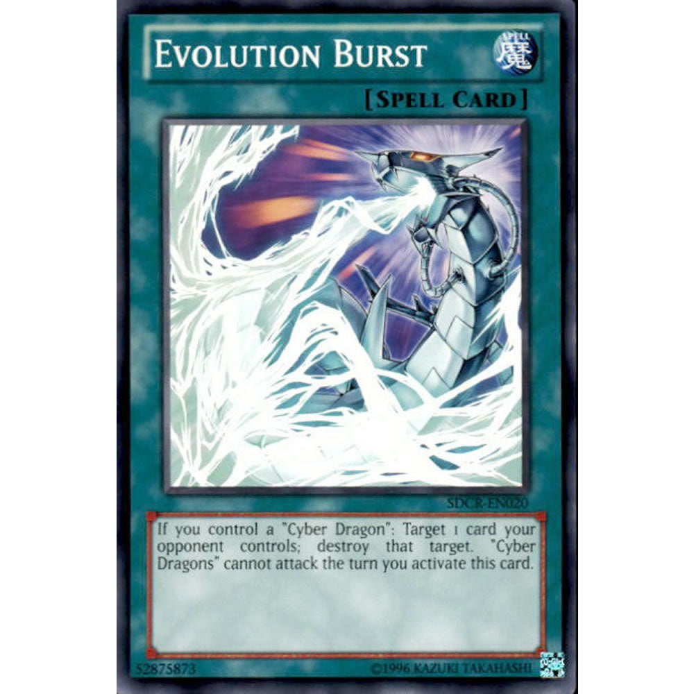 Evolution Burst SDCR-EN020 Yu-Gi-Oh! Card from the Cyberdragon Revolution Set