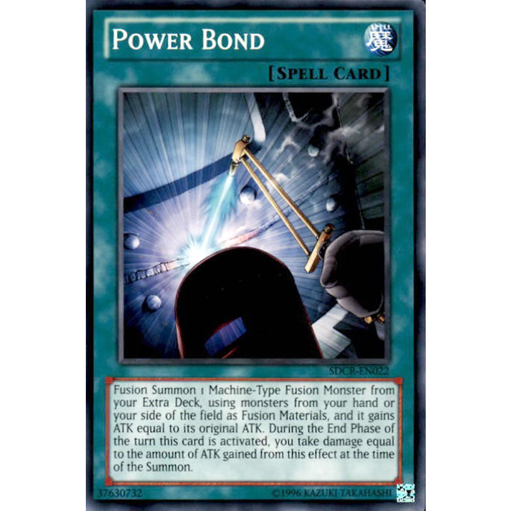 Power Bond SDCR-EN022 Yu-Gi-Oh! Card from the Cyberdragon Revolution Set