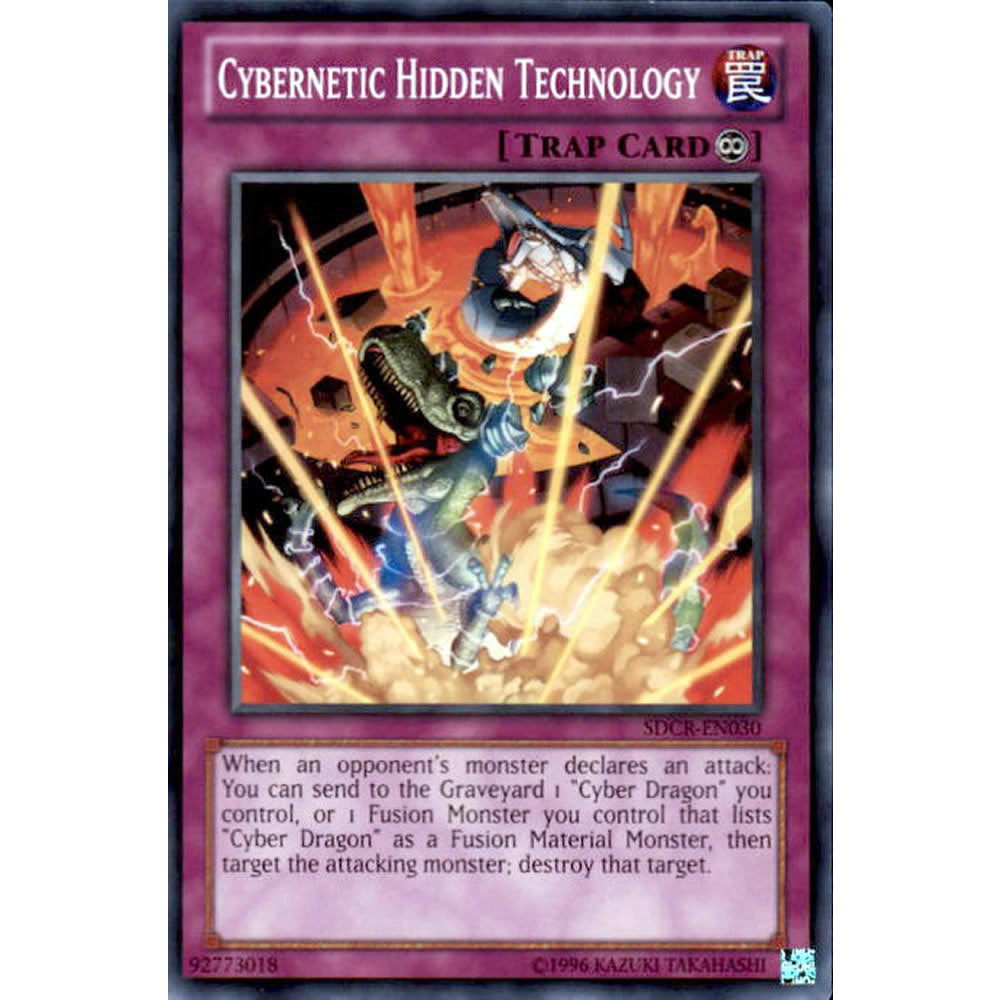 Cybernetic Hidden Technology SDCR-EN030 Yu-Gi-Oh! Card from the Cyberdragon Revolution Set