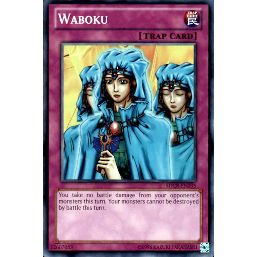 Waboku SDCR-EN035 Yu-Gi-Oh! Card from the Cyberdragon Revolution Set